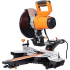 10  Sliding Miter Saw Dual Speed 5000 3200 Rpm Single Bevel 48t Blade Wood Etl