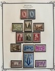Belgium Stamp Collection 1849 - 1967 Nearly Complete Scott Album Mh mnh