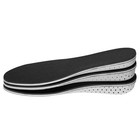 Men Women Invisible Height Increase Insoles Heel Lift Taller Shoe Inserts Pad Us