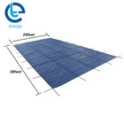 Inground Pool Safety Cover For 18  X 36  Rectangle Blue For Children pets Care