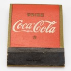 Drink Coca-cola Vintage 1930 s Diamond Match Co  Unstruck Matchbook