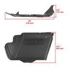 Caltric Deck Discharge Chute For John Deere Z425 Z435 Z445 Eztrak 48  54  Decks