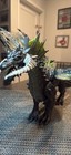 Black   Green Dragon Statue Figurine With Wings Fantasy Theme