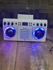 Starion Ks303w-b Portable Bluetooth cd g Karaoke Machine - White  Brand New 