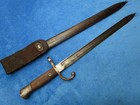 Original M1889 Us Belgian Contract Bayonet And Scabbard Maker Hopkins And Allen