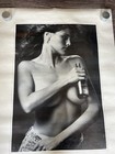 Vintages 80s Girl Beer Poster Sexy Hot Babe Model Pinup Girl Art 23x35
