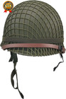 Wwii Us Army M1 Helmet  Ww2 Gear  Ww2 Helmet Metal Steel Shell Replica With Net 