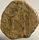 Roman Provincial 27bc-14ad Coin Reign Of Augustus Neptune Goddess Fortuna Scarce