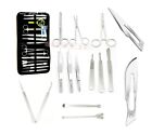Reusable -44 Pcs Advanced Dissection Kit For Anatomy biology botany students