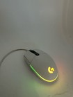 Logitech G203 Wired Gaming Mouse 8000 Dpi Lightsync Rgb White