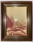 Vintage Railroad Color Photos Steam Engine Locomotive Framed 5    X 7   