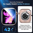 8 Pack For Apple Watch Series 11 Screen Protector 42mm  upgrade Soft Tpu Film -