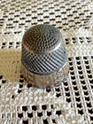 Vtg Simons Brother Sterling Silver Thimble 6 4 Gram  11 16  Diameter 3 4  Tall