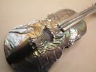 London 1978 Sterling Silver Hanau Style Violin Novelty Snuff Box Vesta Case