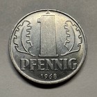 1968 Germany 1 Pfennig - Beautiful Coin -  a-088-b