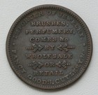 1835 Alfred Willard Boston  Ma Hard Times Token  t25