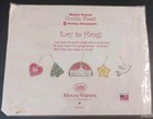 Vtg Mount Vernon Christmas Ornaments 2012  Lot Of 5 Pcs New Old Stock