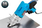 Electric Metal Shear  14 Gauge 5 0 Amp Variable Speed Swivel Head Heavy Duty    