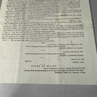Civil War Broadside State Of Maine Act Bounties For Soldiers February 1864 Rare