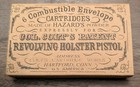 Paper Cartridge Boxes   44 Caliber Split Clamshell Style For Army Revolvers