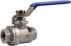1-1 4  Npt Female 316 Stainless Steel Full Port Ball Valve Wog1000