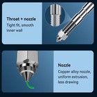 Creality Original Upgrade Ender 3 V3 Se Nozzle  5pcs 0 4mm Copper Alloy Nozzle 