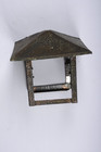 Antique Porch Light Wall Fixture Handmade hand Hammered Copper 