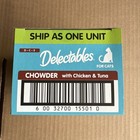 Hartz Delectables Chowder Lickable Wet Cat Treat Chicken And Tuna 12ct Exp 08 26