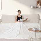 Ultra Soft Fleece Throw Blanket     Lightweight Cozy Plush Microfiber For Couch  B