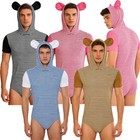 Mens Nightwear Jumpsuit Pajamas Honeymoon Leisure Time Anniversary Home Casual