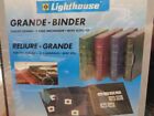 Lighthouse Grande Large 3-ring Binder   Case For Stamp Album Collections New