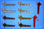 Vintage Star Style Decal Kit - Fits Harley Gas Tank Vinyl Die-cut Stickers Set