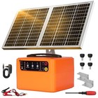 30 Miles Solar Electric Fence Charger 15w Solar Powered Fencer12kv Adjustable