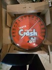 Original Orange Crush 12  Dial Thermometer Sign Glass Cover