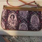 Dooney   Bourke Disney Princesses Small Zip Wristlet Clutch Purse Purple