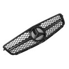 Black Grille W star Grill For Mercedes Benz 2008-14 W204 C-class C250 C300 C350