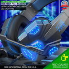 Gaming Headset W  Mic For Ps4 Ps5 Pc Laptop Xbox One Switch Surround Sound 3 5mm