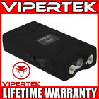 Vipertek Stun Gun Mini Black Vts-880 335 Bv Rechargeable Led Flashlight