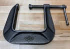 Vintage - Nos Brink   Cotton 264 Deep Throat C-clamp 4  Ductile Iron    rare            
