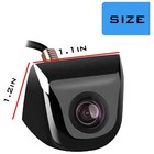 1 Pcs Black Car Backup Camera  Hd Reverse Rear View 68 Waterproof   