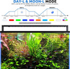 24 7 Led Aquarium Light For 30-36 Inch Fish Tank  Auto On Off With Timer  9 Colo