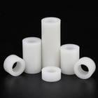 25 100pcs White Nylon Abs Round Non-threaded Column Standoff Spacer Washer M3-m8