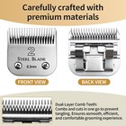 Zateirl Steel Detachable Hair Clipper Blade Replacement 1 4 Inch
