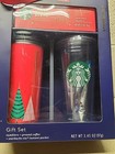Starbucks 2017 Holiday Gift Set Bundle Hot Cold Tumblers Cups Ground Coffee New