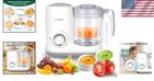 Baby Food Maker   Puree Blender  4-in-1  Adjustable Speed  Safe   Easy Clean