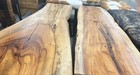 Pecan Live Edge Slabs   Kiln Dried  Flattened  Planed   Various Sizes
