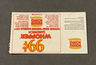 Metallica   Wasp 2-16-1985 Concert Ticket Stub Ride The Lightning Tour K c  Mo