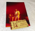 George Harrison 1974 Concert Ticket Stub Olympia Stadium The Beatles Ephemera Ye
