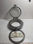 Ship Brass Porthole 9    Maritime Nautical Ship Salvage Restoration 6  In Diameter