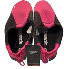 New Women   s Speedo Neoprene Aqua Water Shoes Size 6 Black  pink 
